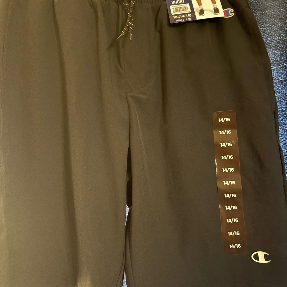 Champion Boys' Black Active Shorts